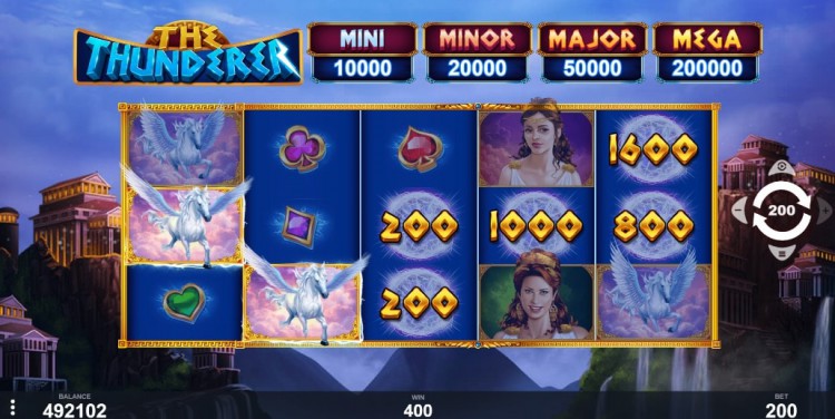 อัตราจ่ายสูงสุด 97% กับเกมสล็อต The Thunderer จาก SBOBET