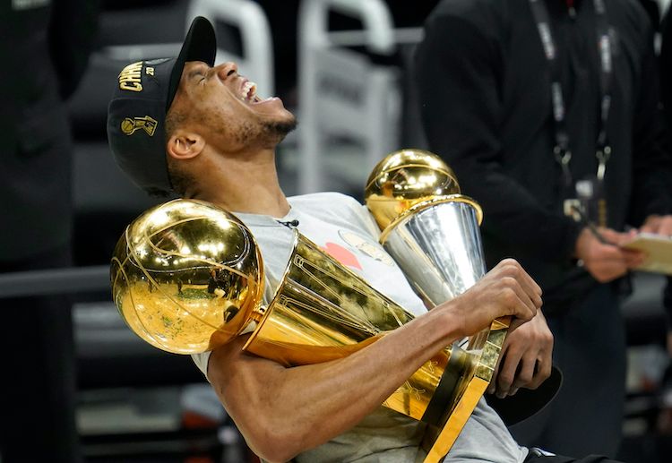 Giannis Antetokounmpo wins 2021 NBA Final MVP award after leading the Bucks to the championship against the Suns