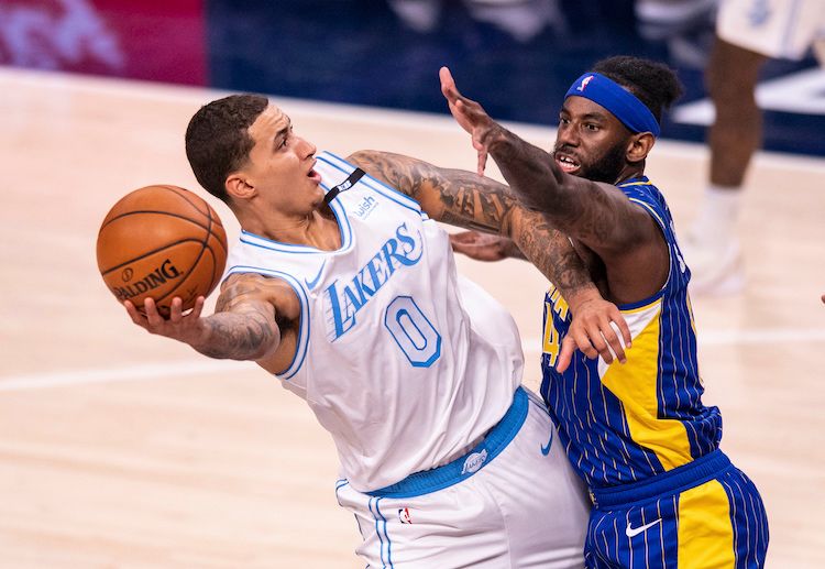 NBA 洛杉矶湖人的库兹马跑位