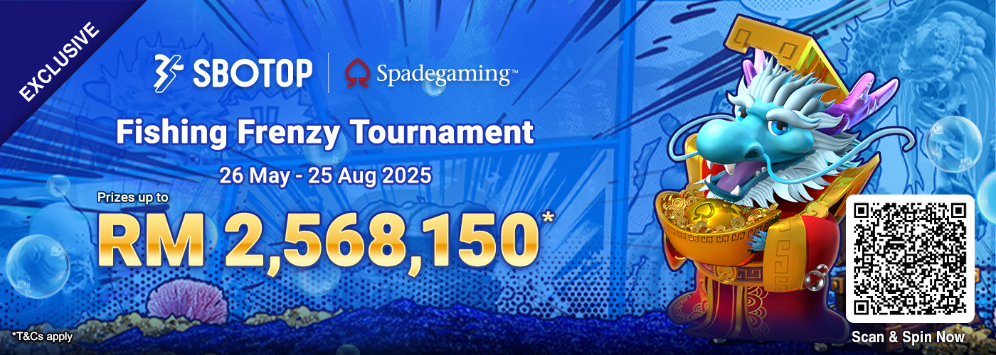 SPADEGAMING FISHING FRENZY TOURNAMENT