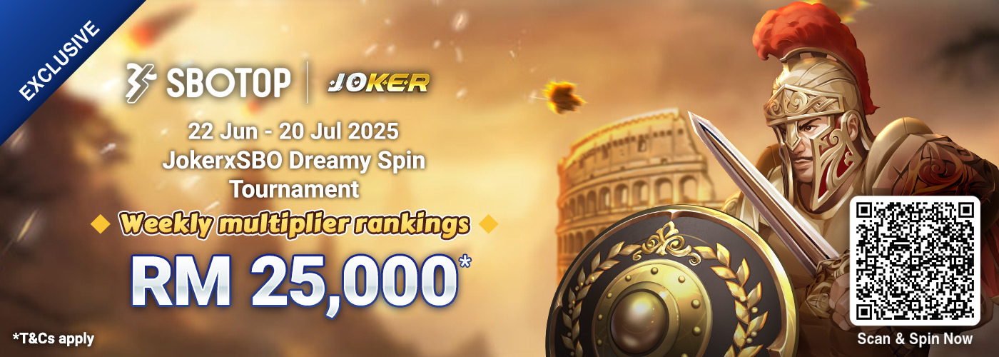JokerxSBO Dreamy Spin Tournament