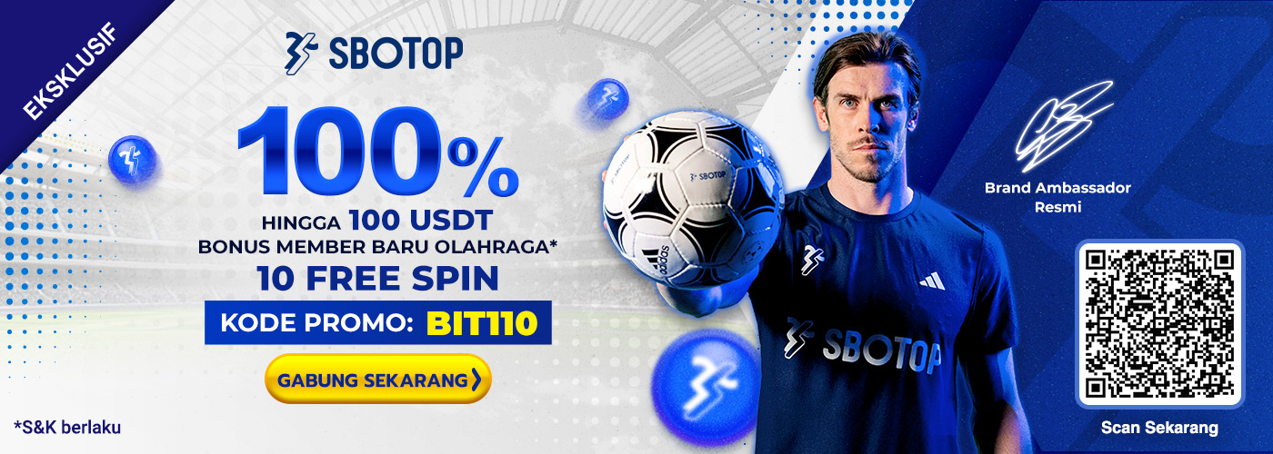 100% Bonus Member Baru USDT Olahraga