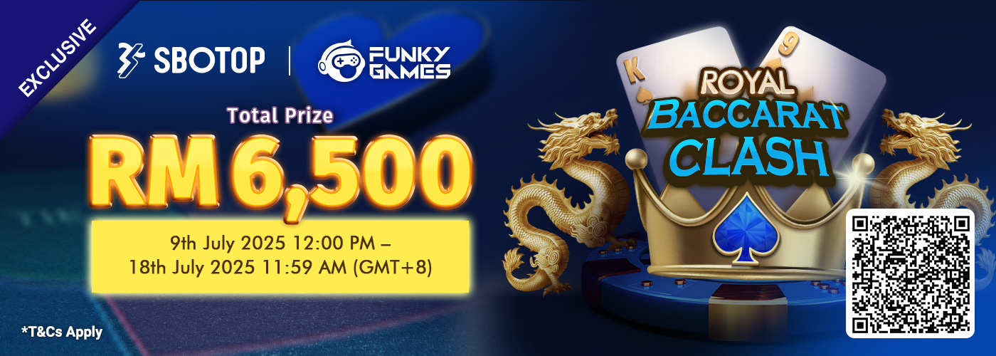 Funky Games Royal Baccarat Clash