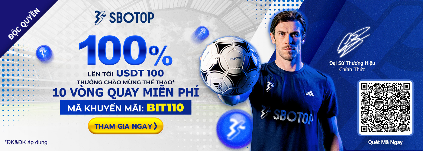 100% USDT Thưởng Chào Mừng Thể Thao