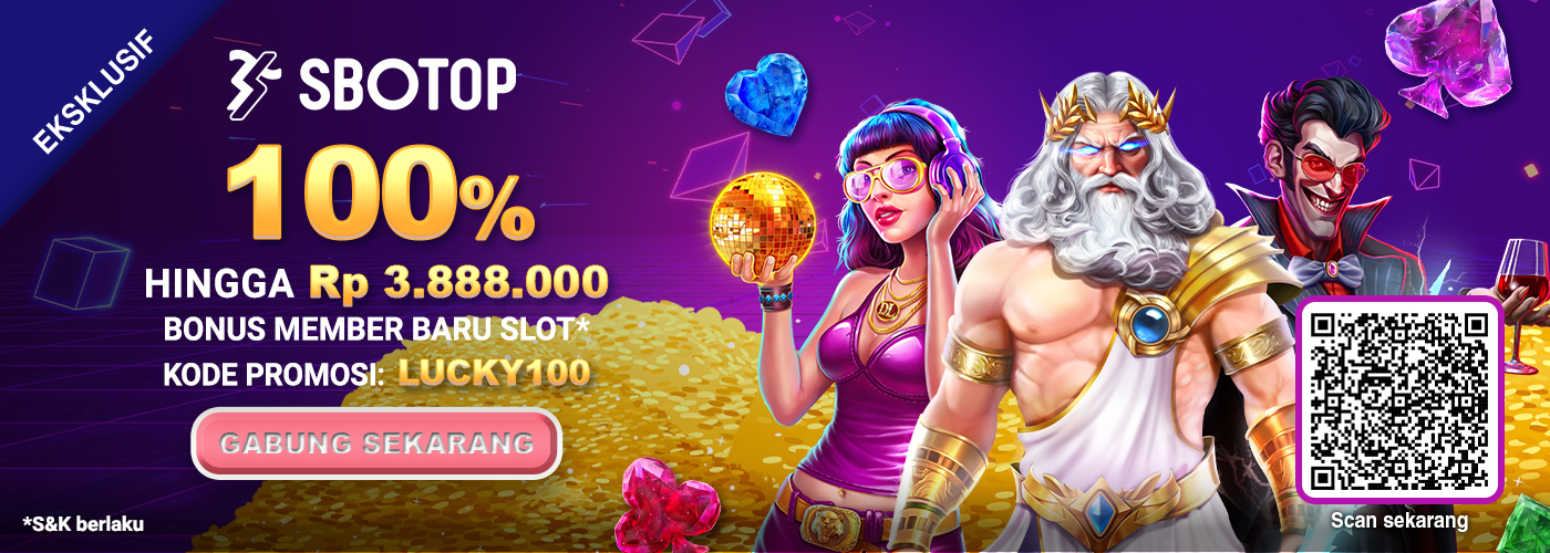 100% Bonus Member Baru Slot