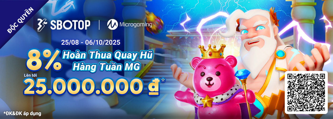 8% Hoàn Thua Quay Hũ Hàng Tuần MG