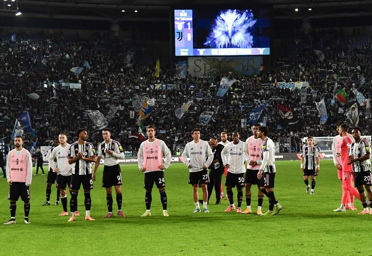 意甲联赛 尤文客场不敌拉齐奥,吞下三连败,连续八场无胜