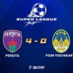 Skor akhir Super League: Persita Tangerang 4-0 PSIM Yogyakarta