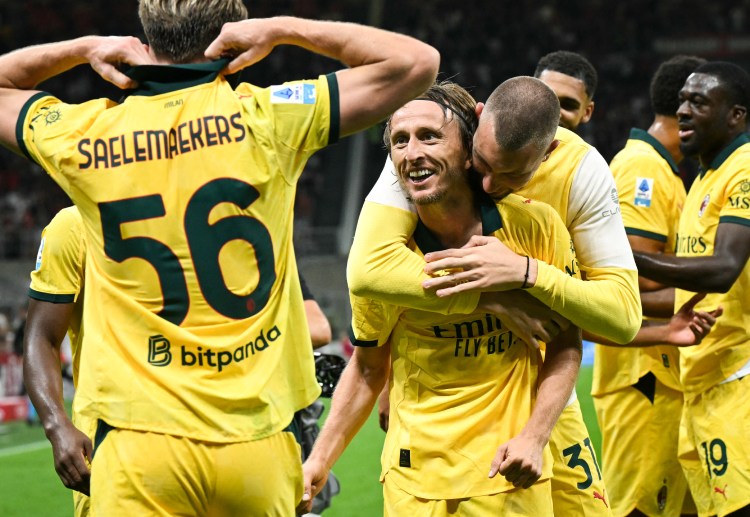 Luka Modric sedang berkarir di Serie A