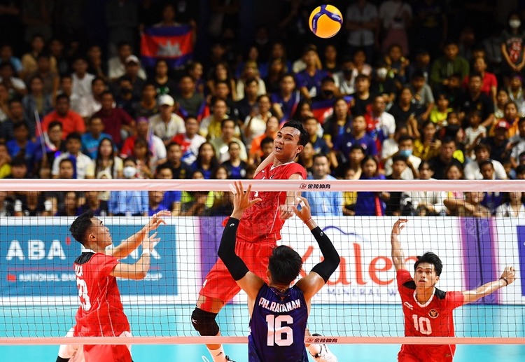 Indonesia là ứng viên vô địch bóng chuyền nam SEA Games