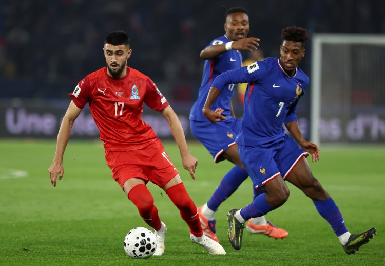 Taruhan kualifikasi Piala Dunia 2026: Azerbaijan vs Prancis
