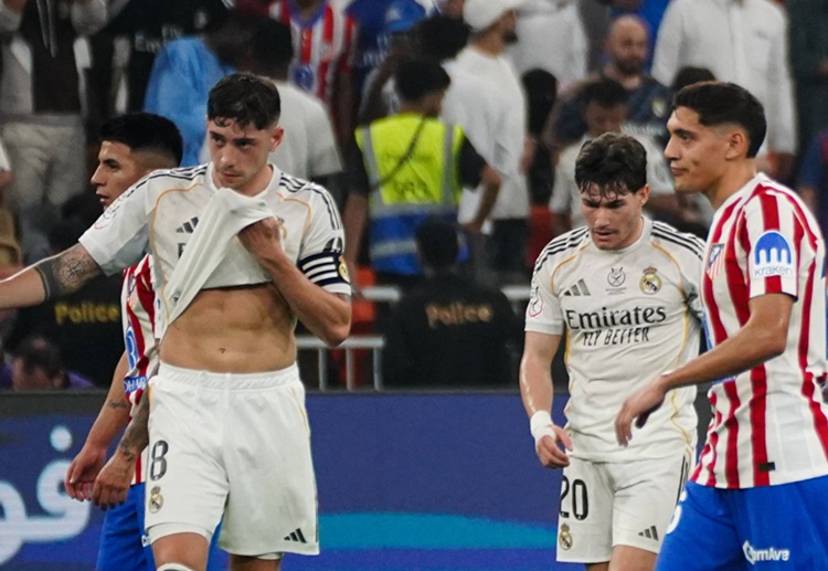 Federico Valverde cetak gol di pertandingan Supercopa de Espana